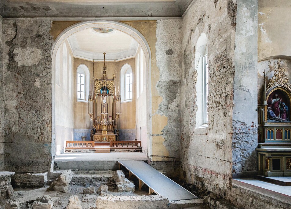 Innenansicht der Johanniterkirche Feldkirch. Credit: Patricia Keckeis Innenansicht der Johanniterkirche Feldkirch. Credit: Patricia Keckeis