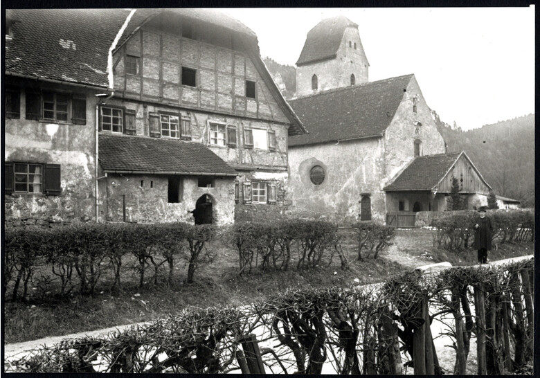 c. Stadtarchiv Feldkirch_018 Seite 135-1 Levis Reichsstraße  Siechenhaus mit St. Magdalena (R51-Feldkirch-Siechenhaus-AbzugvGI-StAD-GR).jpg